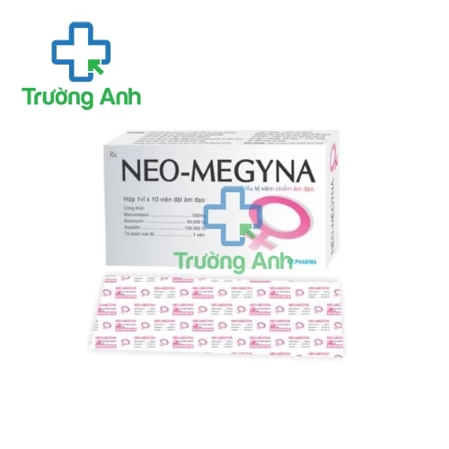 Neo-Megyna - Viên đặt điều trị viêm âm đạo hiệu quả của F.T.Pharma