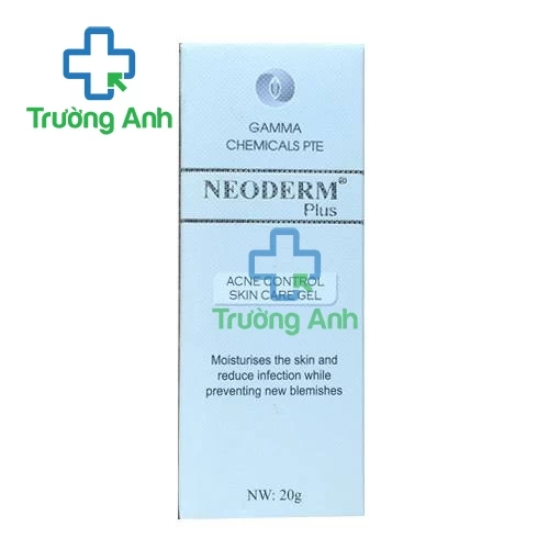 Neoderm Plus 20g Gamma Chemicals - Kem điều trị mụn trứng cá hiệu quả