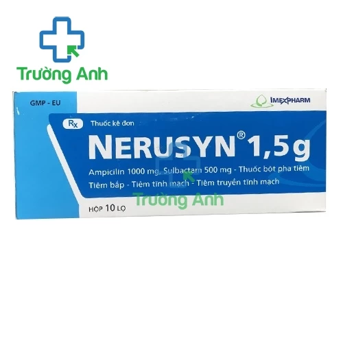 Nerusyn 1,5g - Thuốc điều trị nhiễm khuẩn của Imexpharm