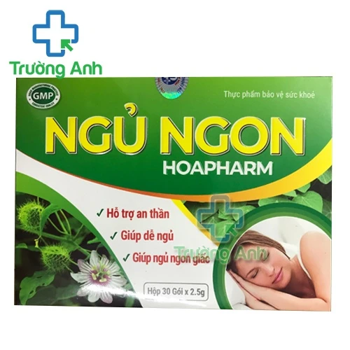 Ngủ ngon HoaPharm - Hỗ trợ an thần dễ ngủ hiệu quả