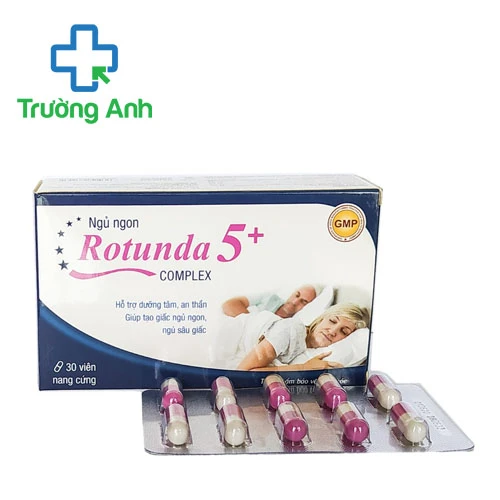 Ngủ ngon Rotunda 5+ Complex - Hỗ trợ dưỡng tâm an thần hiệu quả