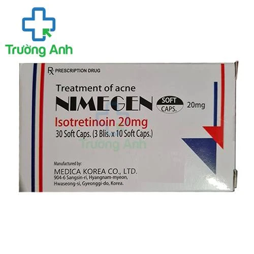 Nimegen 20mg - Thuốc điều trị mụn trứng cá nặng hiệu quả của Hàn Quốc