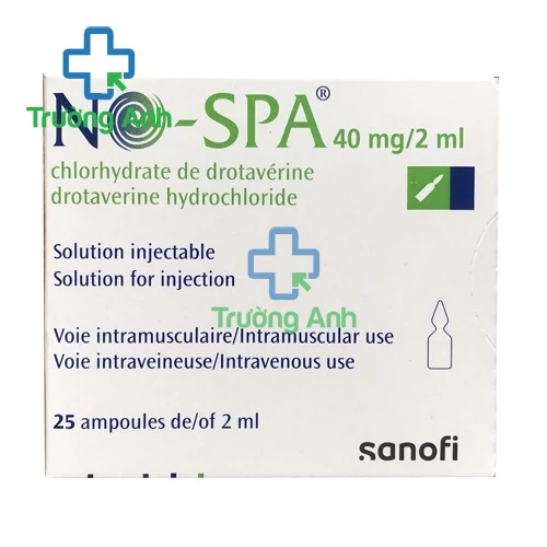 No-Spa 40mg/2ml - Thuốc điều trị cơn đau co thắt hiệu quả