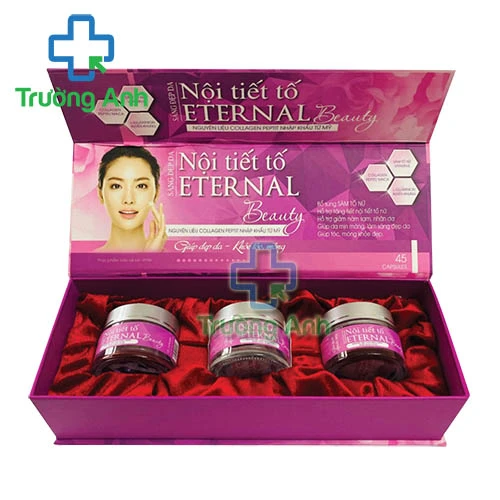 Sáng đẹp da Nội tiết tố Eternal Beauty (45 viên) - Giúp làm đẹp da, tóc và móng