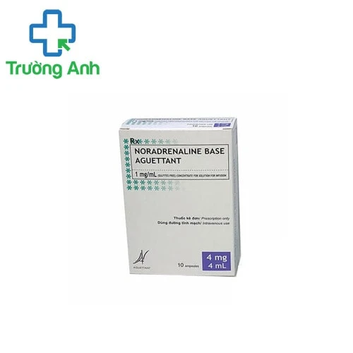 Noradrenaline Base Aguettant - Thuốc điều đột quỵ hiệu quả