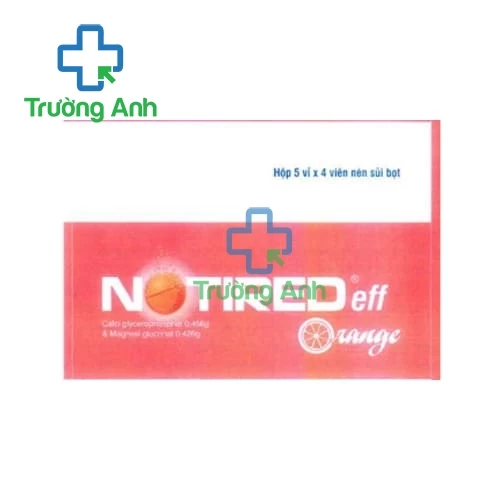 Notired Eff Orange - Giúp bổ sung canxi hiệu quả của Bidipharm