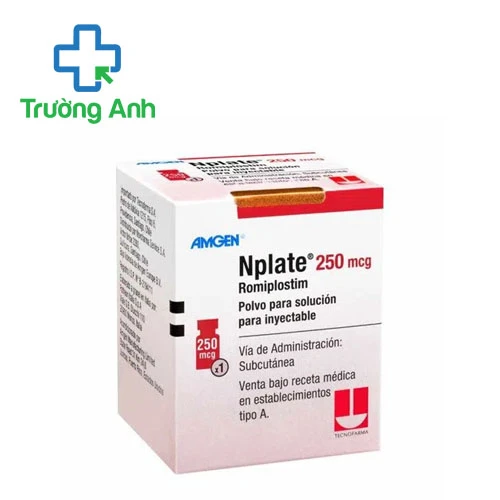 Nplate 250mcg Amgen - Thuốc điều trị số lượng tiểu cầu trong máu thấp