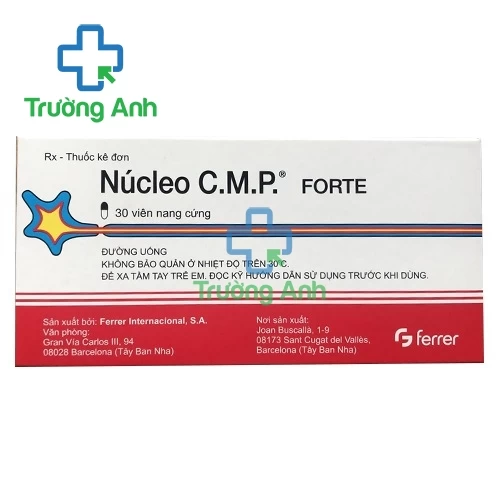 Nucleo C.M.P Forte (viên) - Thuốc trị đau dây thần kinh của TBN hiệu quả