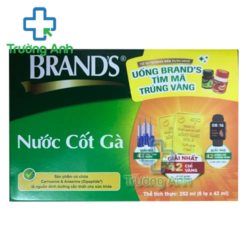 Nước cốt gà Brand - Giúp tăng cường sức khỏe hiệu quả