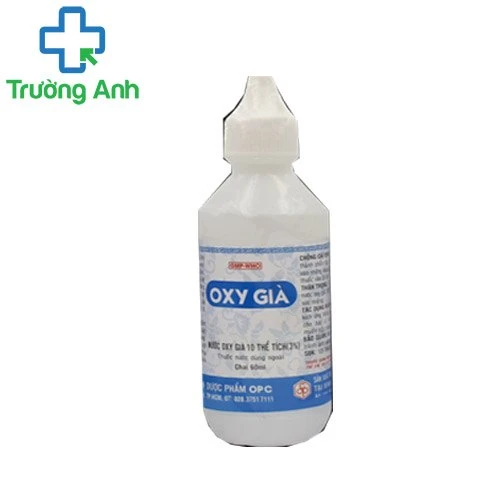 Nước oxy già 10 thể tích (3%) OPC - Giúp sát trùng vết thương và vết loét hiệu quả