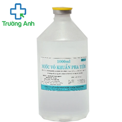 Nước vô khuẩn MKP - Dung môi pha tiêm hiệu quả của Mekophar