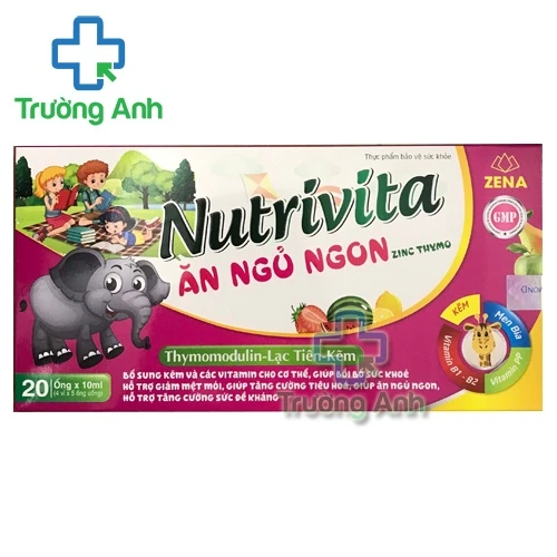 Nutrivita Ăn ngủ ngon - Hỗ trợ tăng cường sức đề kháng cho cơ thể