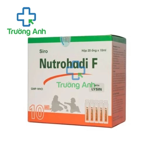 Nutrohadi - F (ống) - Giúp bổ sung chất dinh dưỡng cho cơ thể hiệu quả