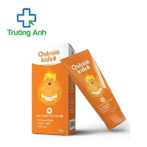 Oatrum Kids Gel 20g Hi-Tech - Kem bôi kháng khuẩn, giảm viêm, giảm ngứa cho bé