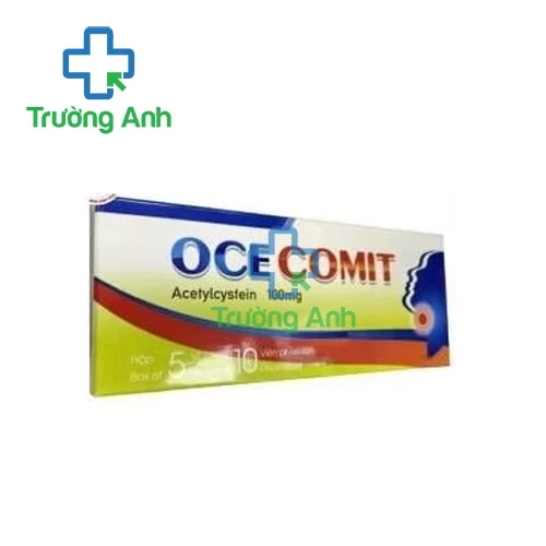 Ocecomit 100mg Hóa Dược - Thuốc điều trị tiêu chất nhầy hiệu quả