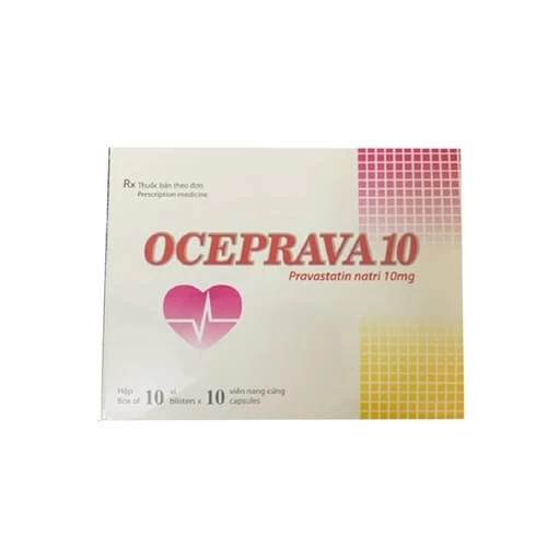 Oceprava 10 - Thuốc điều trị tăng cholesterol máu hiệu quả