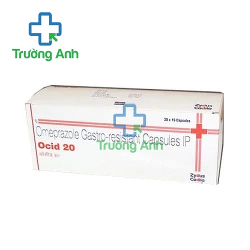 OCID 20mg viên - Thuốc điều trị viêm loét dạ dày, tá tràng của Zydus Cadila