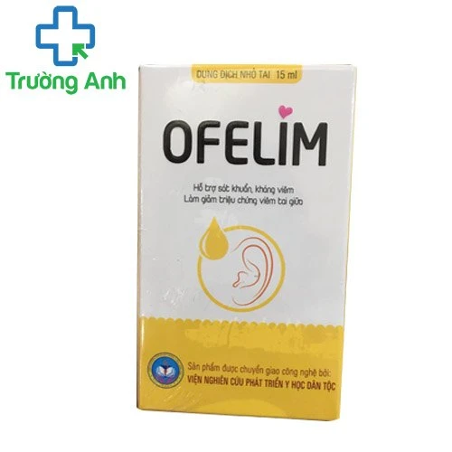 Ofelim - Hỗ trợ sát khuẩn, kháng viêm tai giữa hiệu quả