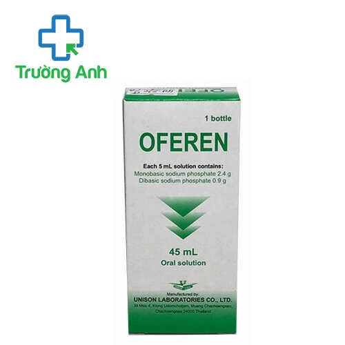 Oferen - Thuốc điều trị táo bón hiệu quả của Thái Lan