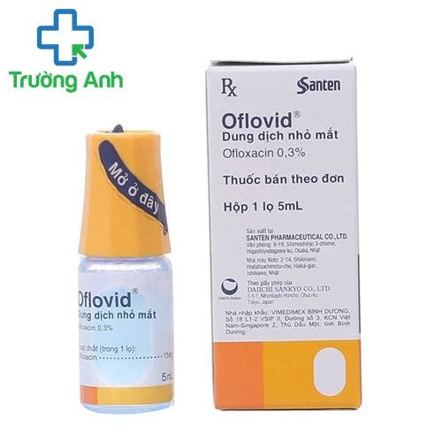 Oflovid nước 5ml - Dung dịch nhỏ mắt