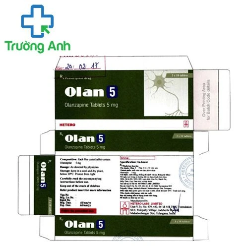 Olan 5 Hetero - Thuốc điều trị tâm thần phân liệt hiệu quả của Ấn