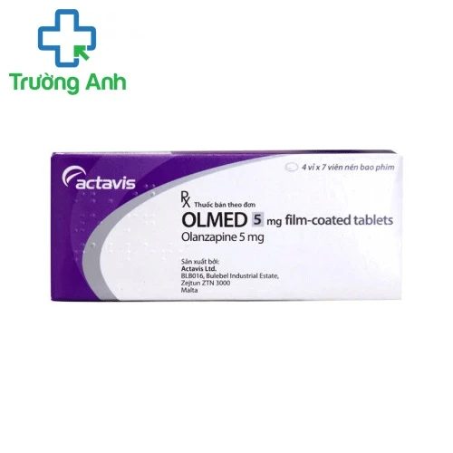 Olmed 5mg - Thuốc điều trị bệnh tâm thần phân liệt của Malta hiệu quả 