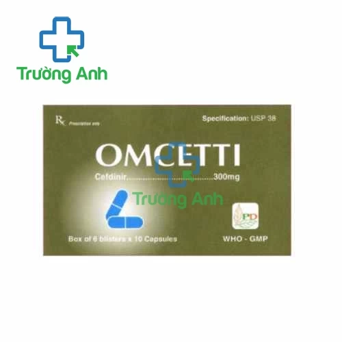 Omcetti 300mg Phương Đông - Thuốc điều trị viêm phổi mắc phải cộng đồng