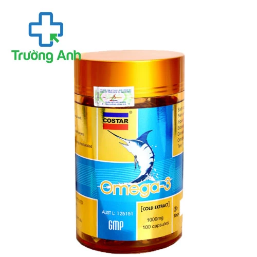 Omega-3 Costar (100 viên) - Viên uống giúp hỗ trợ cải thiện sức khỏe