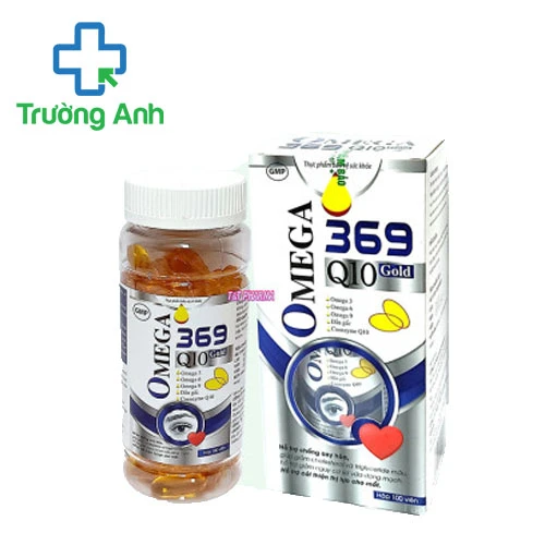 Omega 369 Q10 Gold Fusi - Viên uống bổ mắt hiệu quả