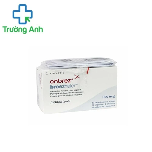 Onbrez Breezhaler 300mcg - Thuốc điều trị nghẽn tắc đường thở hiệu quả