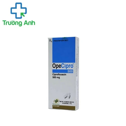 Opecipro 500mg - Thuốc kháng sinh điều trị nhiễm khuẩn hiệu quả