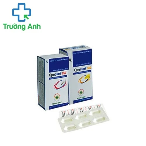 Opeclari 500mg - Thuốc kháng sinh trị bệnh hiệu quả của OPV