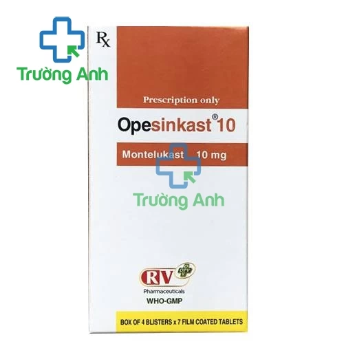 Opesinkast 10mg - Thuốc dự phòng và điều trị hen phế quản hiệu quả của OPV