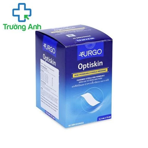 Optiskin 53 x 80mm - Băng vô trùng trong suốt, không thấm nước