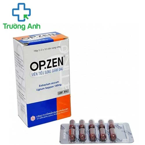 Op.Zen Viên tiêu sưng giảm đau - Giúp điều trị tụ máu, sưng đau hiệu quả