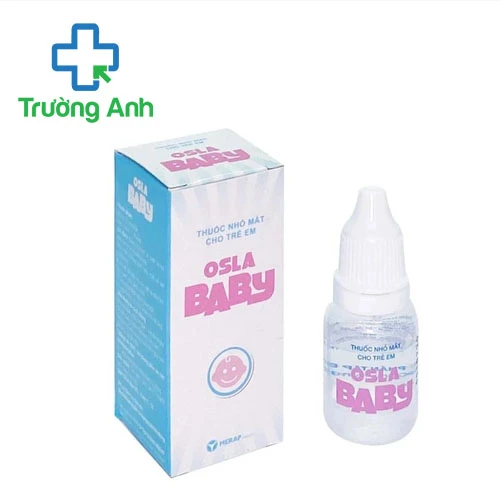 Osla Baby 10ml - Thuốc nhỏ mắt chống kích ứng mắt hiệu quả