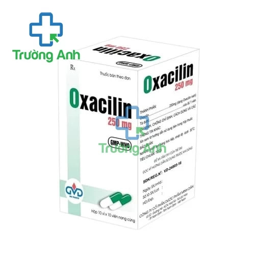 Oxacilin 250mg MDPharco - Thuốc điều trị nhiễm khuẩn hiệu quả