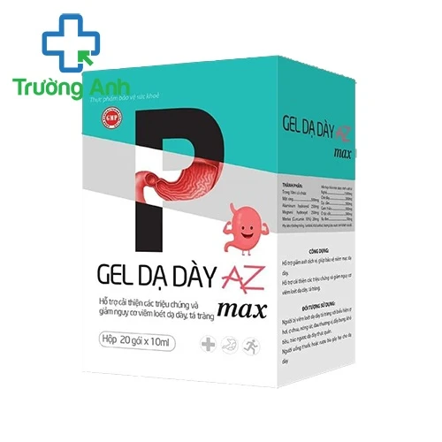 P Gel Dạ dày AZ Max - Hỗ trợ giúp bảo vệ niêm mạc dạ dày hiệu quả