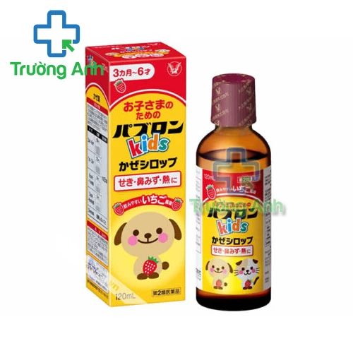 Paburon S Kids 120ml - Siro trị ho, cảm sốt cho bé