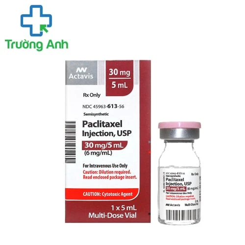 Paclitaxel Actavis 30mg/5ml - Thuốc điều trị ung thư hiệu quả của Italy