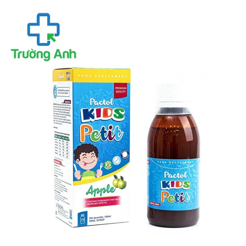 Pactol Kids Petit - Hỗ trợ giúp trẻ ăn ngon, tiêu hóa tốt