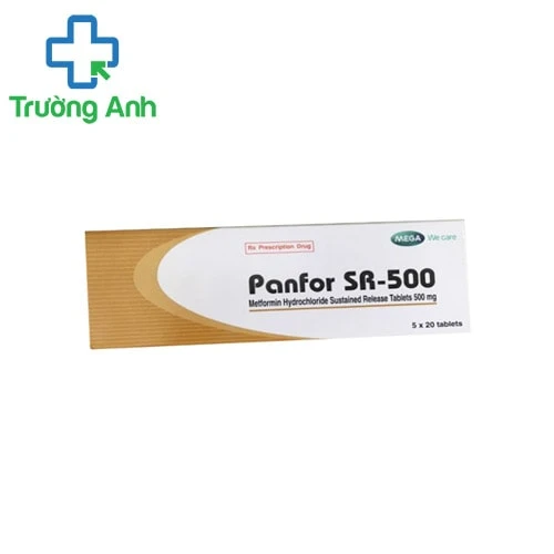 Panfor SR 500mg - Thuốc điều trị đái tháo đường không phụ thuộc vào insulin hiệu quả của Ấn Độ