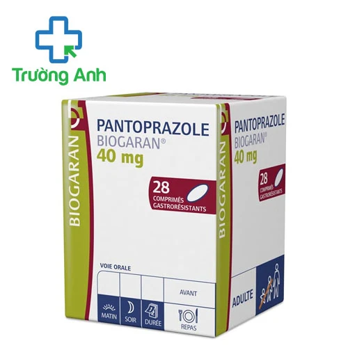 Pantoprazole Biogaran 40mg - Thuốc điều trị viêm loét dạ dày tá tràng hiệu quả