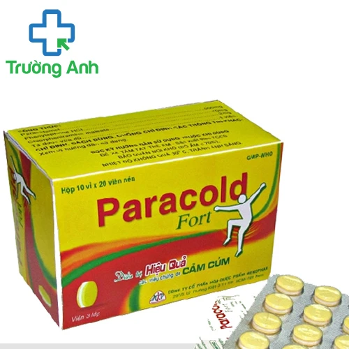 Paracold Fort - Thuốc điều trị cảm cúm hiệu quả của Mekophar