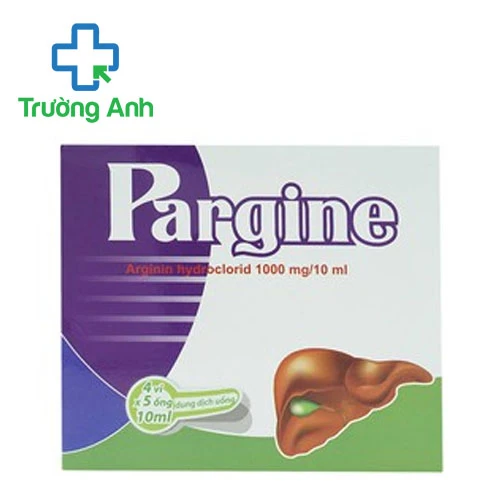 Pargine 1000mg/10ml CPC1HN - Thuốc điều trị duy trì tăng amoniac máu hiệu quả 