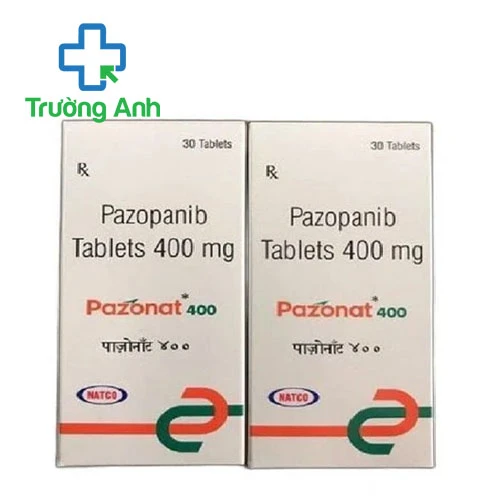 Pazonat 400mg Natco - Thuốc điều trị ung thư thận hiệu quả