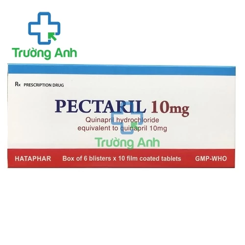 Pectaril 10mg - Thuốc điều trị cao huyết áp hiệu quả của Hataphar