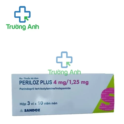 Periloz Plus 4mg1,25mg - Thuốc điều trị tăng huyết áp hiệu quả của Slovenia