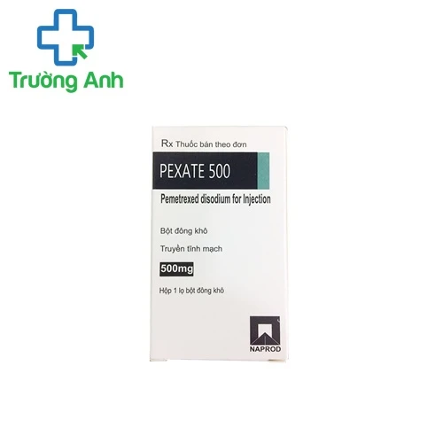 Pexate 500mg - Thuốc điều trị ung thư phổi của Ấn Độ