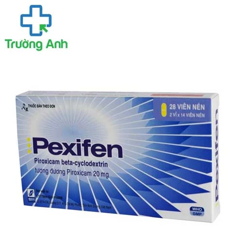 Pexifen 20mg - Thuốc giúp giảm đau, chống viêm hiệu quả